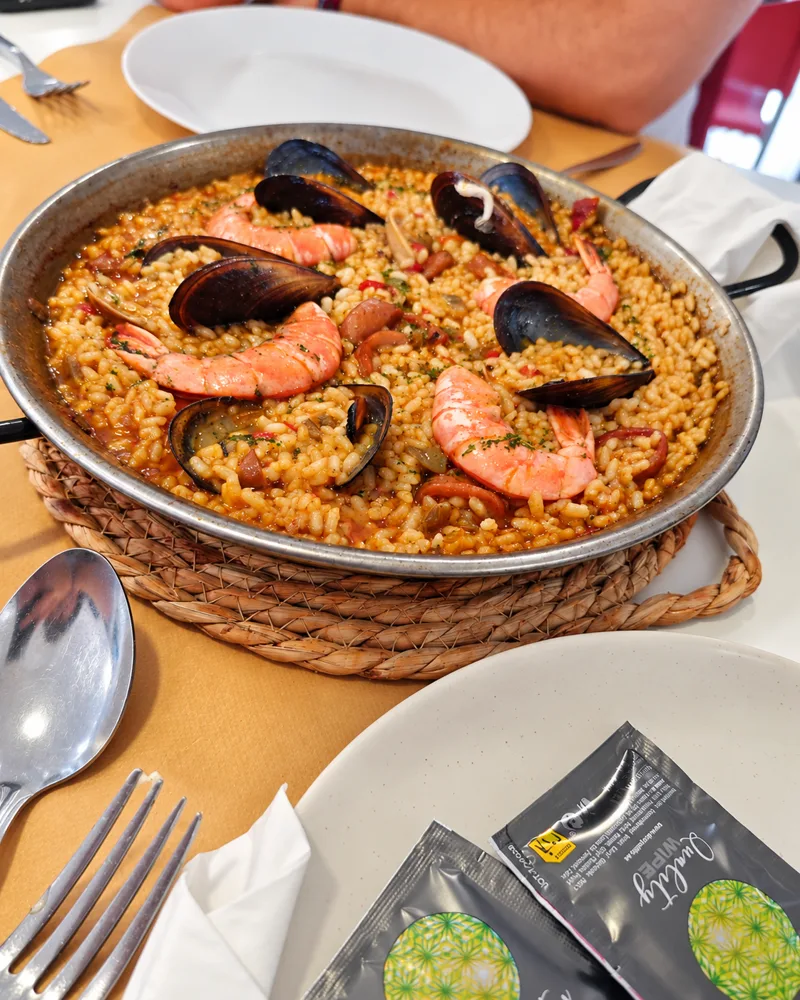 Paella de marisc del Centre Cívic de Clariana